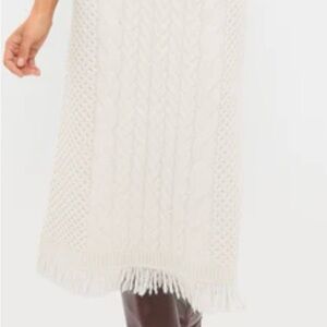 Elegant Cream Midi Dress